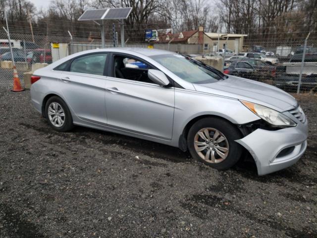 5NPEB4AC6DH558203 - 2013 HYUNDAI SONATA GLS SILVER photo 4