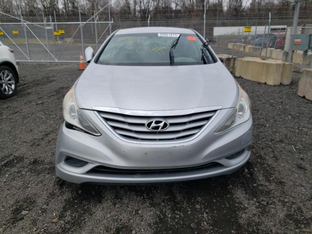 5NPEB4AC6DH558203 - 2013 HYUNDAI SONATA GLS SILVER photo 5