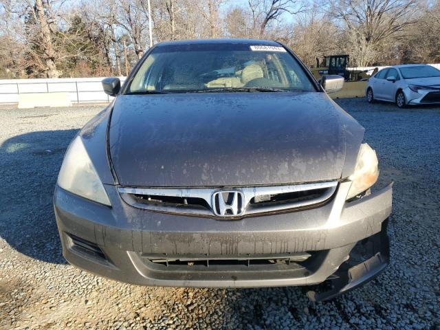 1HGCM66557A022024 - 2007 HONDA ACCORD EX GRAY photo 5