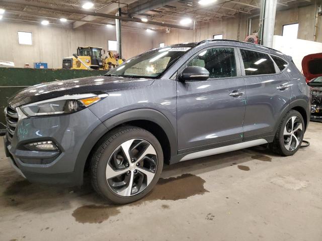 KM8J3CA26JU764602 - 2018 HYUNDAI TUCSON VALUE GRAY photo 1