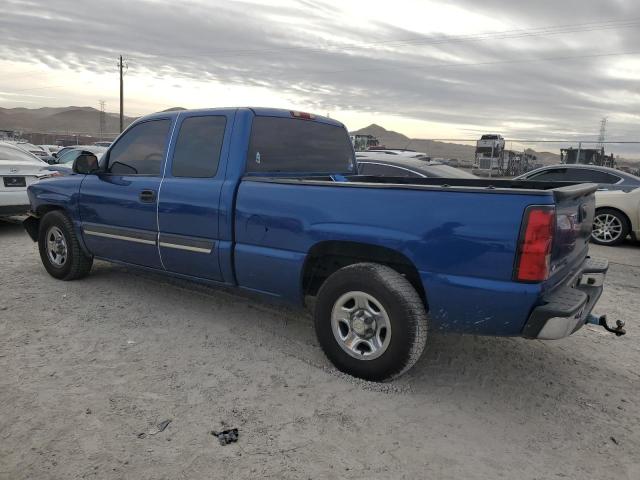 2GCEC19V341294795 - 2004 CHEVROLET SILVERADO C1500 BLUE photo 2