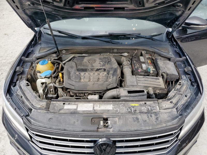 1VWBA7A36JC052172 - 2018 VOLKSWAGEN PASSAT SE შავი ფოტო 11