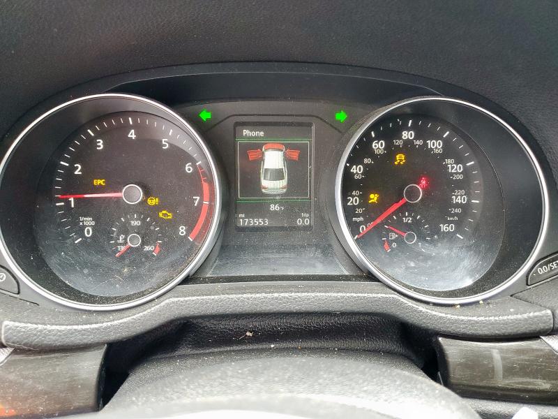 1VWBA7A36JC052172 - 2018 VOLKSWAGEN PASSAT SE შავი ფოტო 9