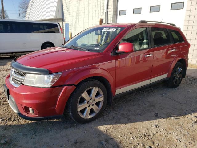 3C4PDDDG2CT230440 - 2012 DODGE JOURNEY CREW RED photo 1