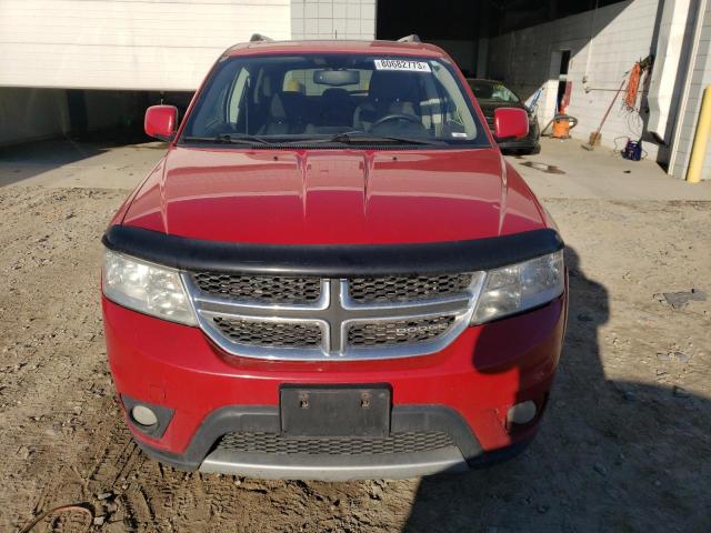 3C4PDDDG2CT230440 - 2012 DODGE JOURNEY CREW RED photo 5