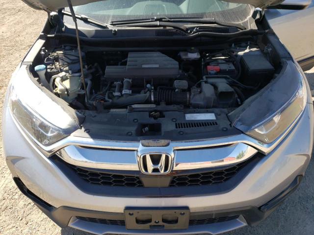 2HKRW2H21KH145142 - 2019 HONDA CR-V LX ვერცხლისფერი ფოტო 12