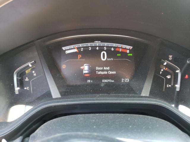 2HKRW2H21KH145142 - 2019 HONDA CR-V LX ვერცხლისფერი ფოტო 9