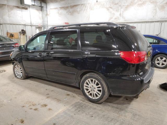 5TDZK22C18S206568 - 2008 TOYOTA SIENNA XLE BLACK photo 2