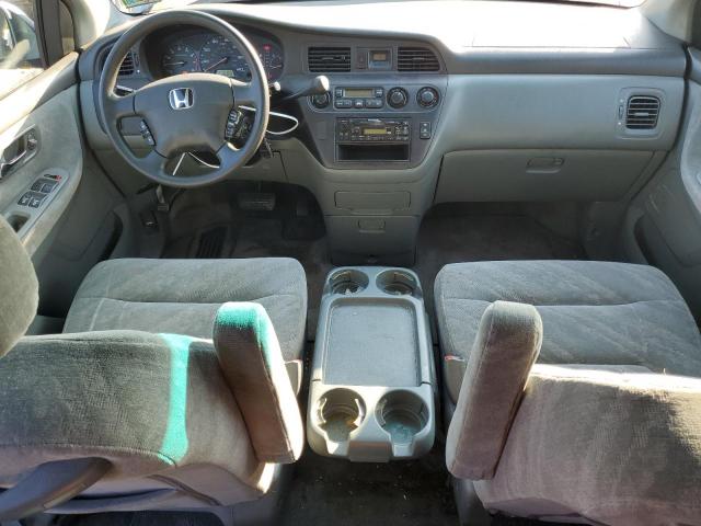5FNRL18612B043442 - 2002 HONDA ODYSSEY EX BLUE photo 8