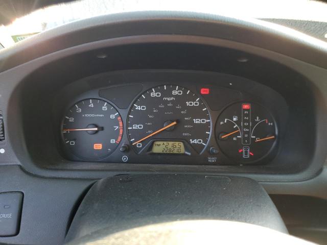 5FNRL18612B043442 - 2002 HONDA ODYSSEY EX BLUE photo 9