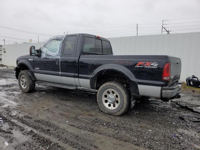 1FTWX31P75EB64097 - 2005 FORD F350 SRW SUPER DUTY BLACK photo 2