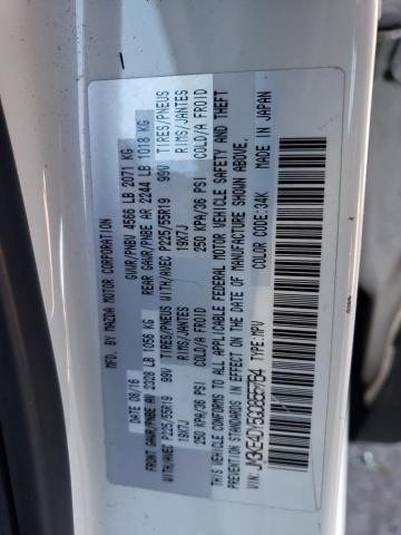 JM3KE4DY5G0855764 - 2016 MAZDA CX-5 GT WHITE photo 12