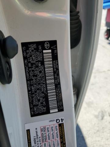 JTNKARJEXGJ508285 - 2016 TOYOTA SCION IM WHITE photo 13