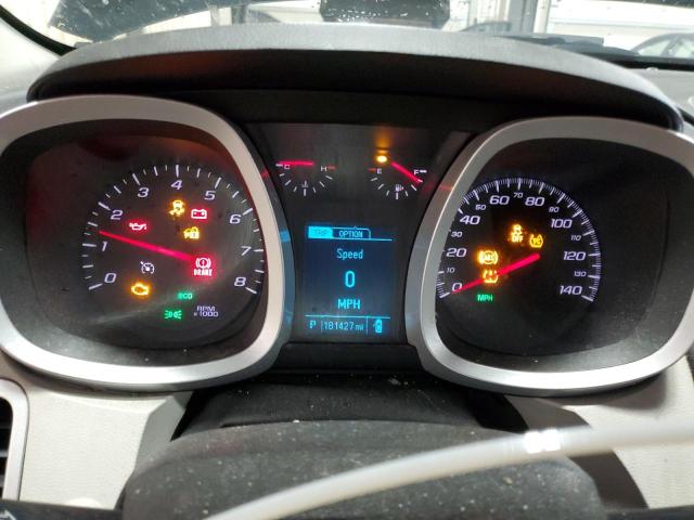 2GNFLEEK5D6121961 - 2013 CHEVROLET EQUINOX LT BLACK photo 9