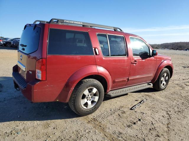 5N1AR18U46C608890 - 2006 NISSAN PATHFINDER LE RED photo 3