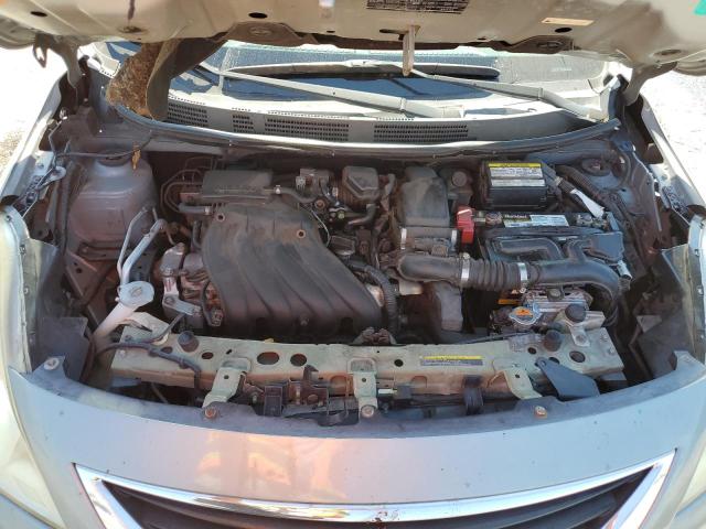 3N1CN7AP6DL838919 - 2013 NISSAN VERSA S SILVER photo 11