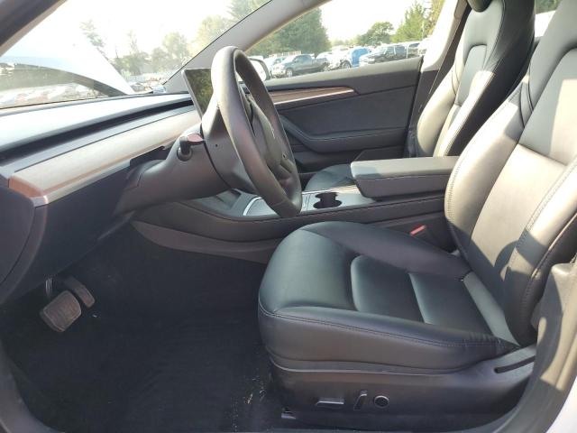 5YJ3E1EA4PF402721 - 2023 TESLA MODEL 3 Weiß Foto 7