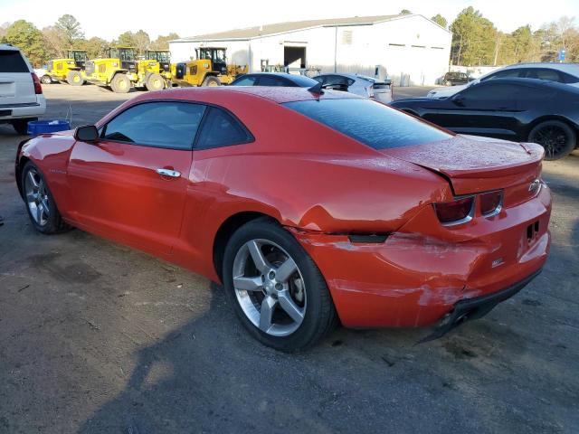 2G1FB1E38C9182143 - 2012 CHEVROLET CAMARO LT ORANGE photo 2