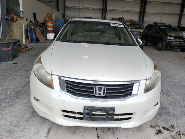1HGCP368X8A069325 - 2008 HONDA ACCORD EXL WHITE photo 5