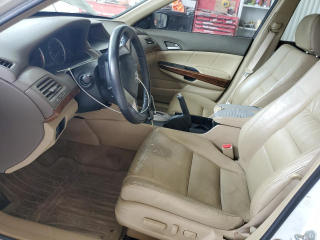 1HGCP368X8A069325 - 2008 HONDA ACCORD EXL WHITE photo 7