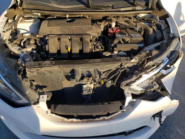 3N1AB7APXKY373125 - 2019 NISSAN SENTRA S WHITE photo 11