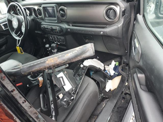 1C4HJXDG3KW677186 - 2019 JEEP WRANGLER U SPORT შავი ფოტო 8