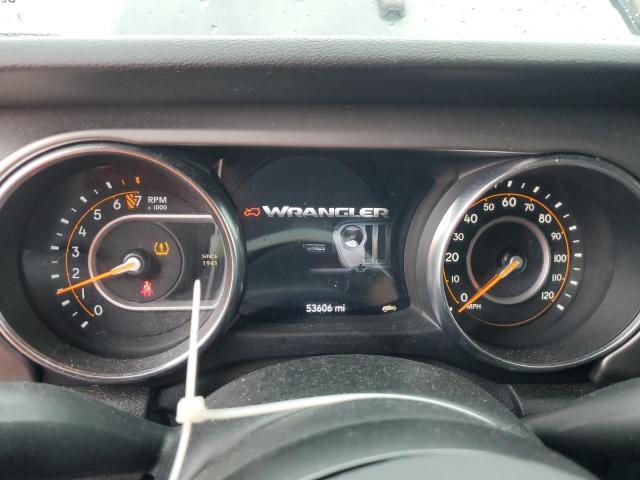 1C4HJXDG3KW677186 - 2019 JEEP WRANGLER U SPORT შავი ფოტო 9