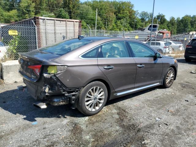 5NPE34AF2FH242629 - 2015 HYUNDAI SONATA SPORT BROWN photo 3