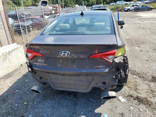 5NPE34AF2FH242629 - 2015 HYUNDAI SONATA SPORT BROWN photo 6
