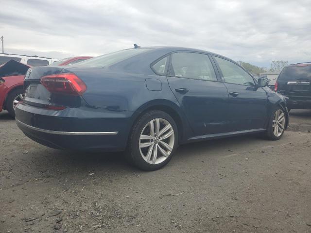 1VWLA7A32KC009731 - 2019 VOLKSWAGEN PASSAT WOLFSBURG BLUE photo 3