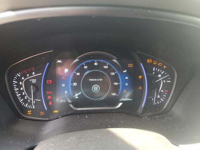 5NMS3CAD3LH294310 - 2020 HYUNDAI SANTA FE SEL Սև լուսանկար 9
