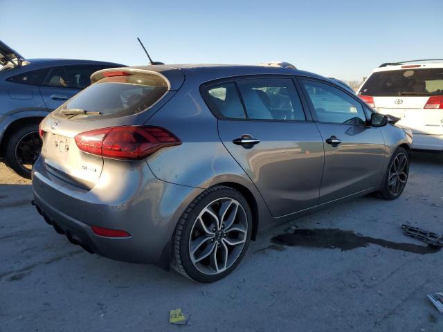 KNAFZ5A3XF5299446 - 2015 KIA FORTE SX GRAY photo 3