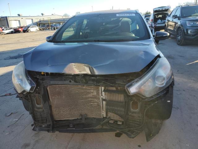 KNAFZ5A3XF5299446 - 2015 KIA FORTE SX GRAY photo 5