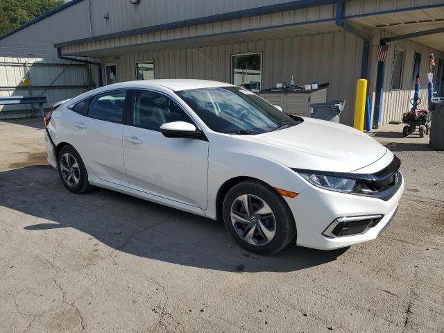 2HGFC2F63KH560796 - 2019 HONDA CIVIC LX WHITE photo 4
