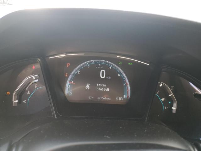 2HGFC2F63KH560796 - 2019 HONDA CIVIC LX WHITE photo 9