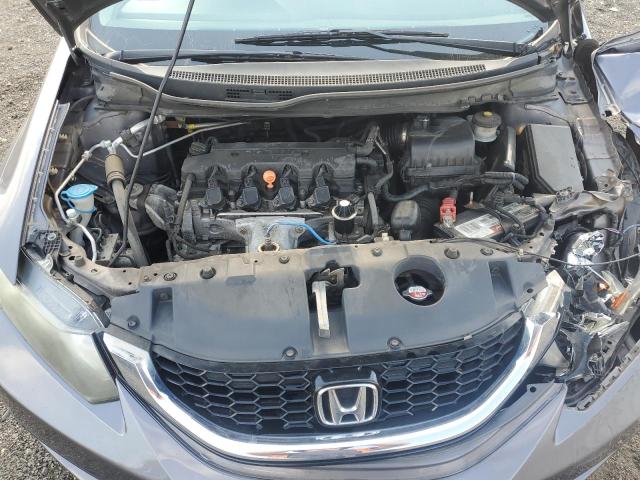 19XFB2F87FE288192 - 2015 HONDA CIVIC EX GRAY photo 11