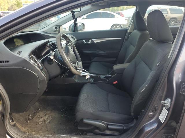 19XFB2F87FE288192 - 2015 HONDA CIVIC EX GRAY photo 7