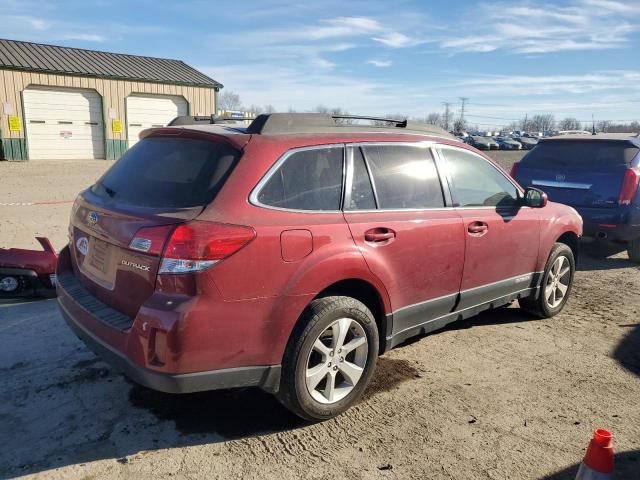 4S4BRCLC3E3301658 - 2014 SUBARU OUTBACK 2.5I LIMITED MAROON photo 3