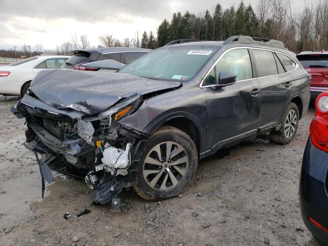 4S4BTACC9N3164392 - 2022 SUBARU OUTBACK PREMIUM GRAY photo 1