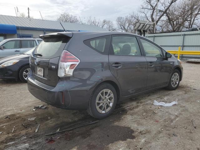 JTDZN3EU1GJ041358 - 2016 TOYOTA PRIUS V GRAY photo 3