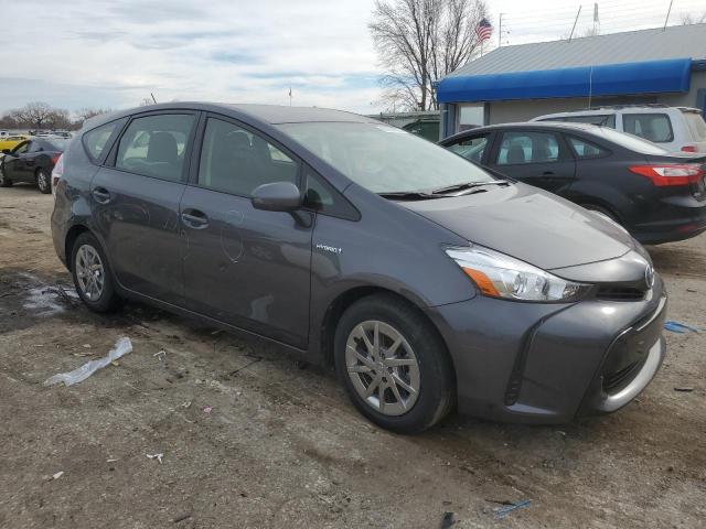 JTDZN3EU1GJ041358 - 2016 TOYOTA PRIUS V GRAY photo 4