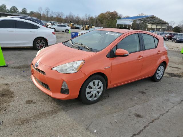 JTDKDTB39D1040843 - 2013 TOYOTA PRIUS C ORANGE photo 1