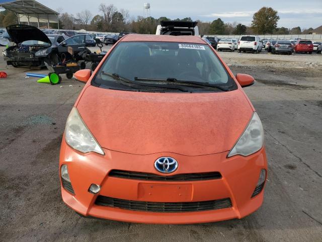 JTDKDTB39D1040843 - 2013 TOYOTA PRIUS C ORANGE photo 5