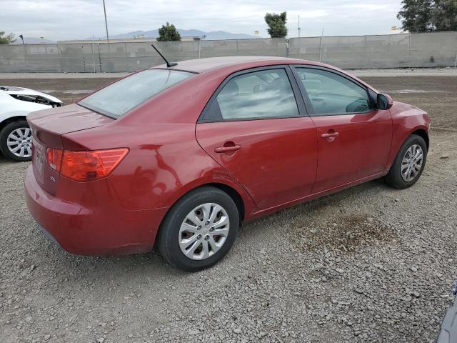 KNAFU4A29B5448424 - 2011 KIA FORTE EX BURGUNDY photo 3