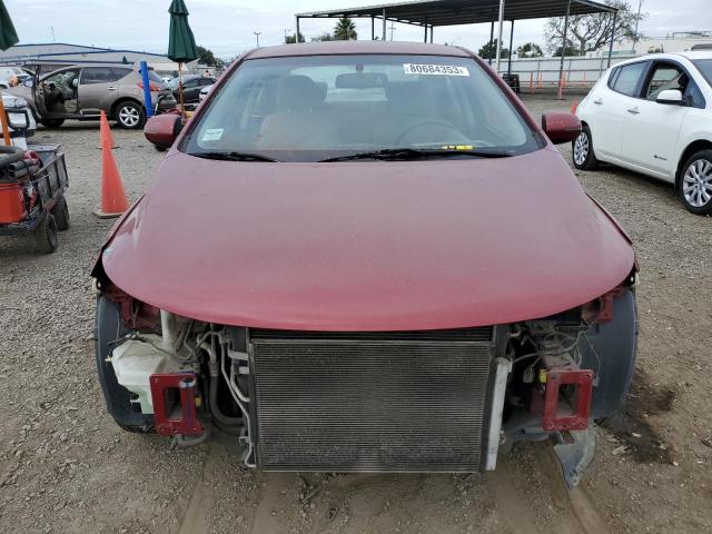 KNAFU4A29B5448424 - 2011 KIA FORTE EX BURGUNDY photo 5