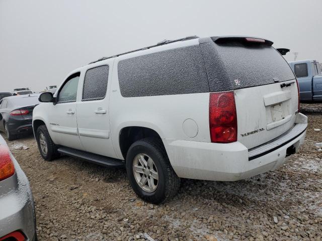 1GKFK16367J172666 - 2007 GMC YUKON XL K1500 WHITE photo 2