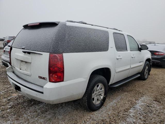 1GKFK16367J172666 - 2007 GMC YUKON XL K1500 WHITE photo 3