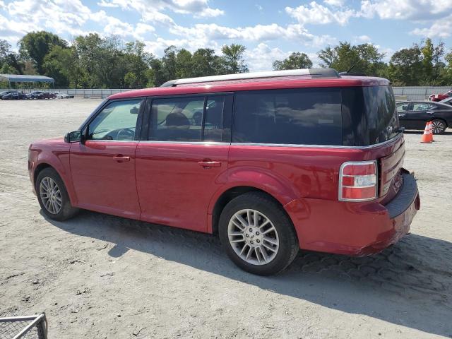 2FMHK6C8XDBD14854 - 2013 FORD FLEX SEL წითელი ფოტო 2