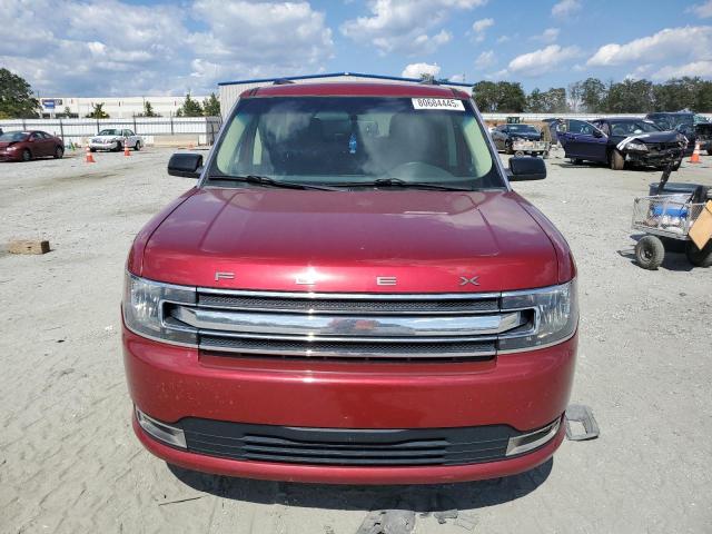2FMHK6C8XDBD14854 - 2013 FORD FLEX SEL წითელი ფოტო 5