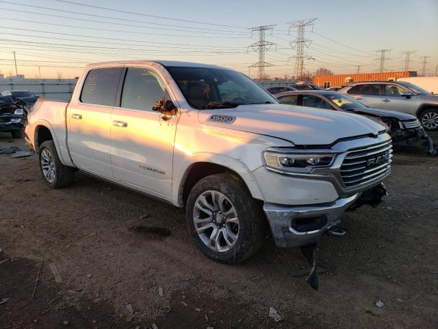 1C6SRFKT1KN676754 - 2019 RAM 1500 LONGHORN WHITE photo 4